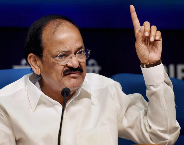 Union minister M Venkaiah Naidu at a press conference in New Delhi on Tuesday. (PTI) Union minister M Venkaiah Naidu at a press conference in New Delhi on Tuesday. (PTI)
