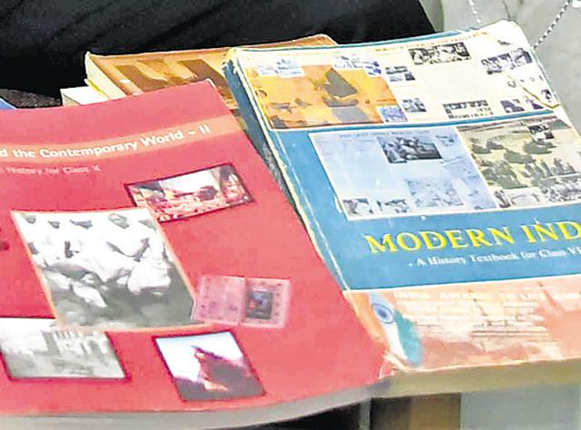 The review was necessitated following a political storm over removal of chapters on Jawaharlal Nehru and the Right to Information from the new textbooks. (HT Photo) The review was necessitated following a political storm over removal of chapters on Jawaharlal Nehru and the Right to Information from the new textbooks. (HT Photo)