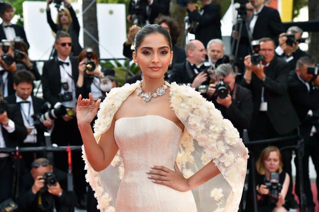 Sonam Kapoor at the 69th Cannes Film Festival in Cannes, southern France. (AFP) Sonam Kapoor at the 69th Cannes Film Festival in Cannes, southern France. (AFP)