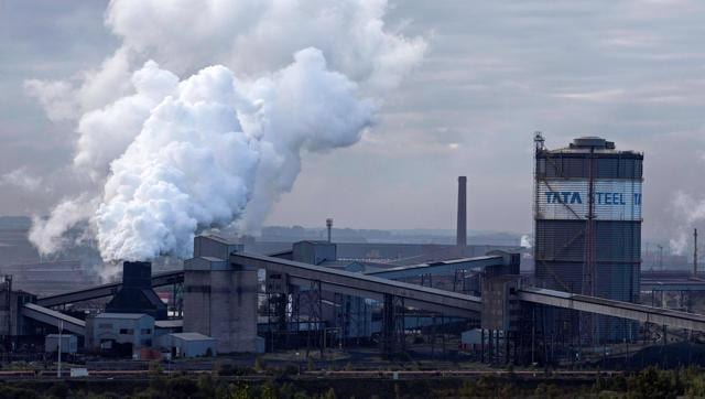 This file photo taken on October 17, 2015 shows the Tata Steel plant in Scunthorpe, northeast England. (AFP) This file photo taken on October 17, 2015 shows the Tata Steel plant in Scunthorpe, northeast England. (AFP)