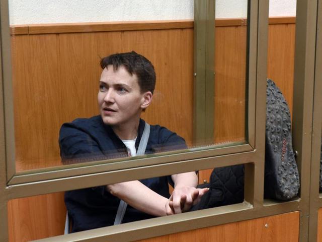 Ukrainian servicewoman Nadiya Savchenko talks to the media at Boryspil International airport outside Kiev, Ukraine. (REUTERS) Ukrainian servicewoman Nadiya Savchenko talks to the media at Boryspil International airport outside Kiev, Ukraine. (REUTERS)
