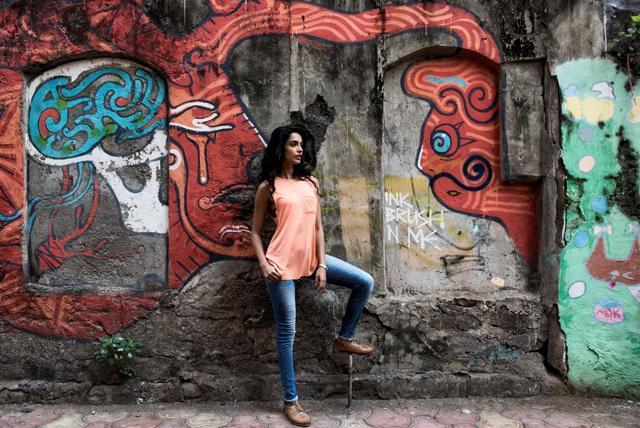 Plenty of colourful graffiti can be found on Chapel Road and Waroda Road - something that sets it apart from the rest of Bandra (Photo: Aalok Soni/HT)