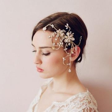 Bad hair day or not, a dramatic hairclip always works.