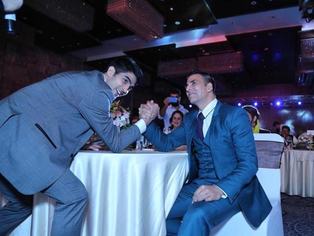 Who won this match? Akshay Kumar! (Shivam Saxena/HT) 