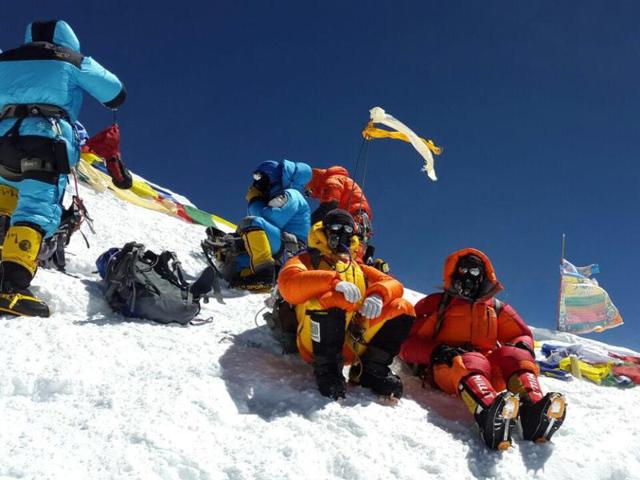 It’s magical on the top, says MP’s first civilian to climb Mt Everest ...