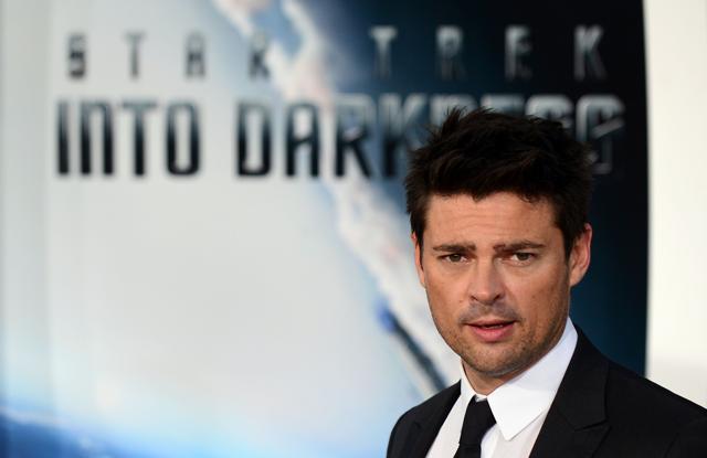 Karl Urban, who plays the role of 'Bones', on arrival for the Los Angeles premiere of the movie Star Trek Into Darkness in Hollywood, California. (AFP) Karl Urban, who plays the role of 'Bones', on arrival for the Los Angeles premiere of the movie Star Trek Into Darkness in Hollywood, California. (AFP)