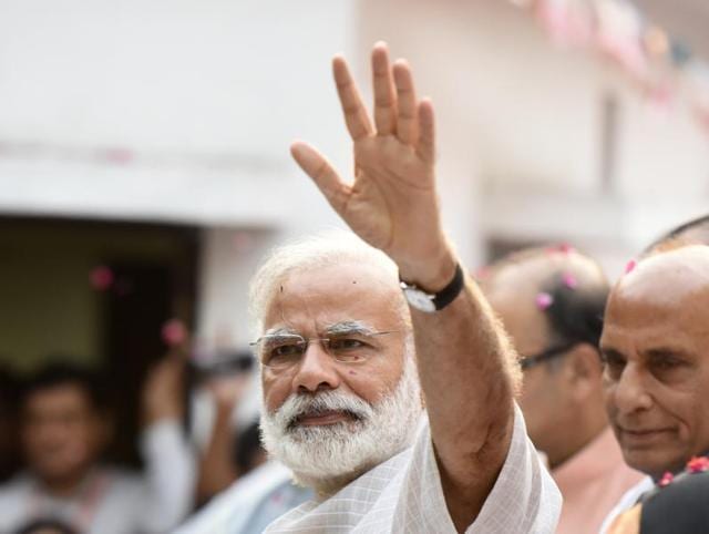 A firm, which managed Prime Minister Narendra Modi’s hugely successful Lok Sabha campaign, has come under the scanner of revenue authorities for alleged service tax evasion. (Hindustan Times Photo) A firm, which managed Prime Minister Narendra Modi’s hugely successful Lok Sabha campaign, has come under the scanner of revenue authorities for alleged service tax evasion. (Hindustan Times Photo)