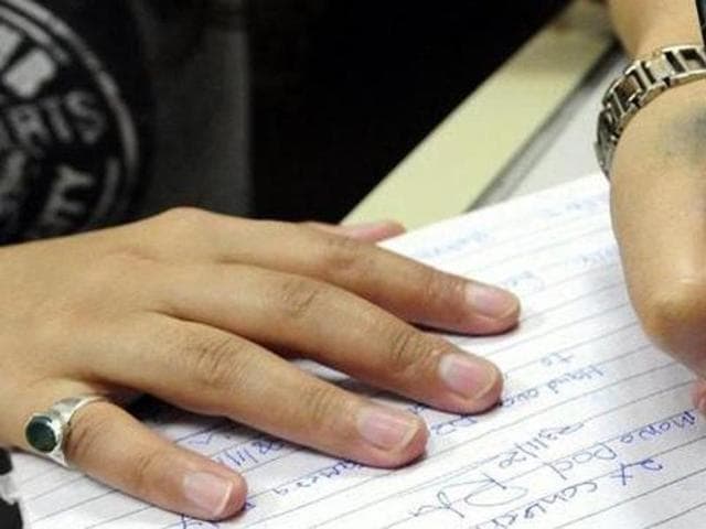 The pass percentage for class 12 in the state was 78.41%, up by 3.87% from the previous year. (HT file photo) The pass percentage for class 12 in the state was 78.41%, up by 3.87% from the previous year. (HT file photo)