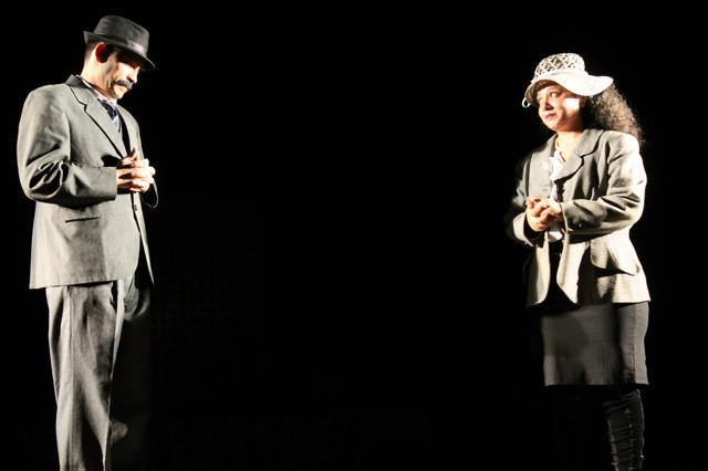 A scene from Sir Iqbal... (Pierrot’s Troupe)