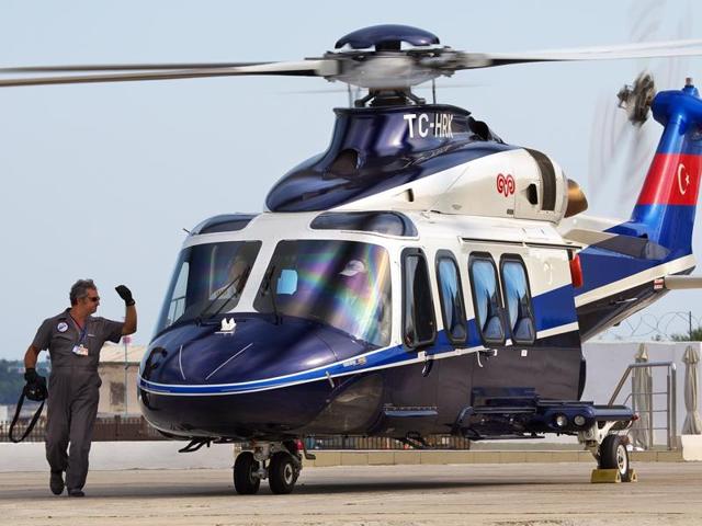 AgustaWestland AW139 helicopters. (Wikicommons) AgustaWestland AW139 helicopters. (Wikicommons)