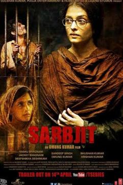 A poster of Sarbjit shows Randeep, Aishwary and Richa. A poster of Sarbjit shows Randeep, Aishwary and Richa.