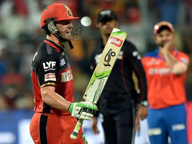 Iqbal Abdulla (centre) took the pressure off AB de Villiers by hitting boundaries at the right time. (AFP) Iqbal Abdulla (centre) took the pressure off AB de Villiers by hitting boundaries at the right time. (AFP)