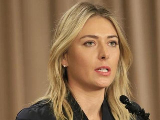 Maria Sharapova won silver for Russia at the 2012 London Olympics. (AFP file photo) Maria Sharapova won silver for Russia at the 2012 London Olympics. (AFP file photo)