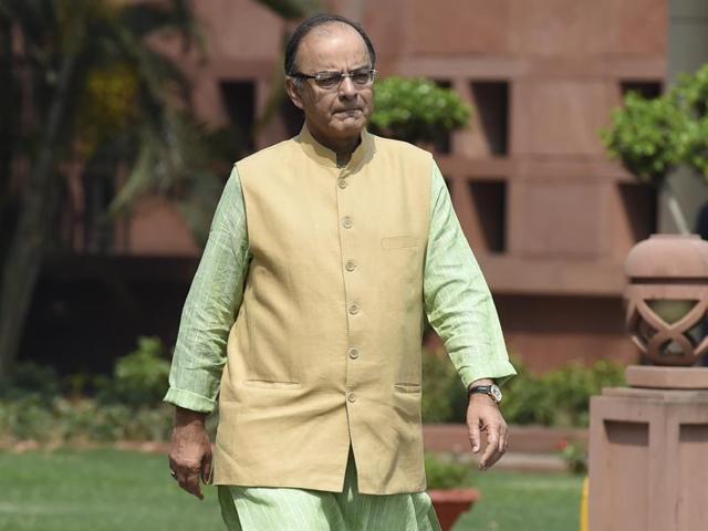 Finance minister Arun Jaitley. (Hindustan Times) Finance minister Arun Jaitley. (Hindustan Times)