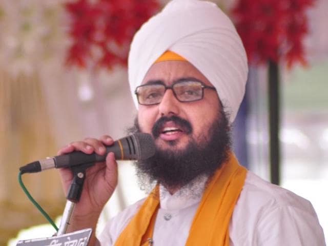 Dhadrianwale was speaking at the “bhog” ceremony of Bhupinder at Khasi Kalan village.(Sikander Singh Chopra/HT Photo)