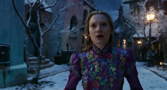 Because most of the big name cast has been reduced to glorified cameos, Mia Wasikowska has been promoted. Because most of the big name cast has been reduced to glorified cameos, Mia Wasikowska has been promoted.