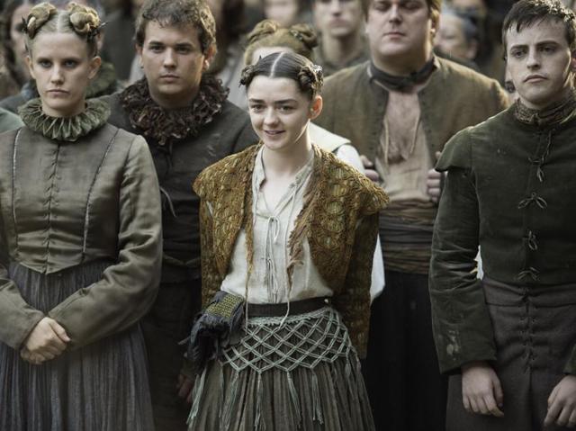 Arya Stark is back for more theatre in Game of Thrones Season 6 Episode 6 Blood of My Blood. (HBO)