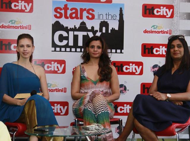 Anu Menon (R) is the director of Waiting. (WASEEM GASHROO /HINDUSTAN TIMES) 