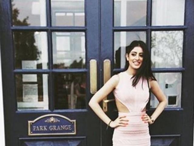 And that’s how Navya is celebrating post her graduation party. (Instagram)
