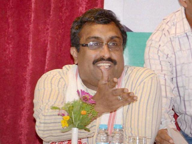 BJP general secretary Ram Madhav accused the Jammu University vice-chancellor RD Sharma of misusing his autonomy. (PTI file photo) BJP general secretary Ram Madhav accused the Jammu University vice-chancellor RD Sharma of misusing his autonomy. (PTI file photo)