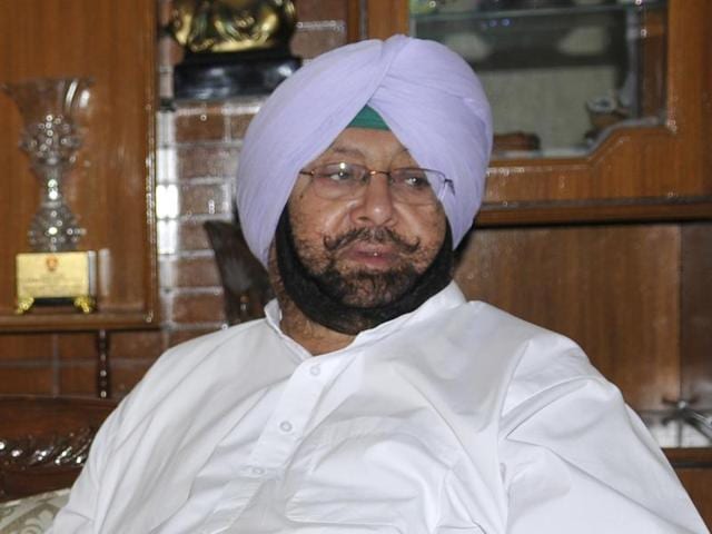 Capt Amarinder Singh (HT File Photo) Capt Amarinder Singh (HT File Photo)