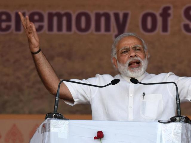 Modi said his government’s proactive agenda for a peaceful and prosperous neighbourhood began from the very first day of his government. (AFP) Modi said his government’s proactive agenda for a peaceful and prosperous neighbourhood began from the very first day of his government. (AFP)