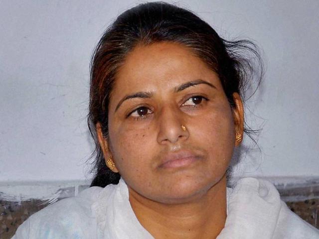 MLC Manorama Devi was suspended from JD(U) for harbouring her son Rocky Yadav, accused of killing a 12th standard student in a case of road rage. Devi was charged under the excise law after police claimed they found liquor bottles while raiding her house, looking for Rocky.(PTI)