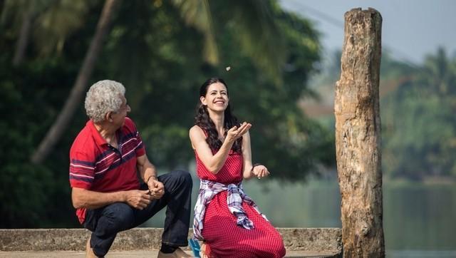 Naseeruddin Shah and Kalki Koechlin in a still from Waiting. Naseeruddin Shah and Kalki Koechlin in a still from Waiting.