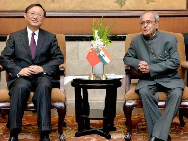 President Pranab Mukherjee during his departure from Beijing International Airport on Friday. (PTI) President Pranab Mukherjee during his departure from Beijing International Airport on Friday. (PTI)