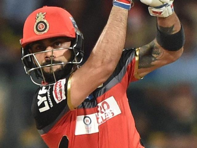 Royal Challengers Bangalore's Virat Kohli plays a shot during an IPL 2016 match against Kings XI Punjab. (PTI Photo) Royal Challengers Bangalore's Virat Kohli plays a shot during an IPL 2016 match against Kings XI Punjab. (PTI Photo)
