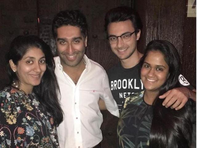 Arpita Khan is happy enjoying with her friends in New York. (iNSTagram)