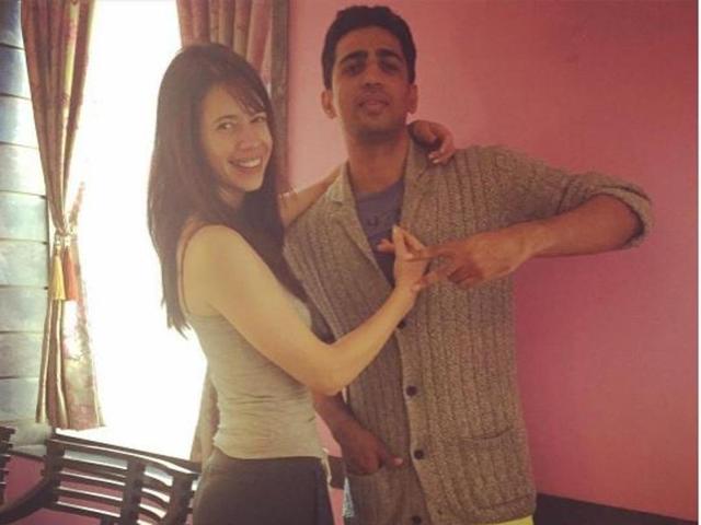 Kalki Koechlin shared a picture with her Shaitaan co-star Gulshan Deviaah as the duo celebrated his birthday on Saturday. (iNSTagram)