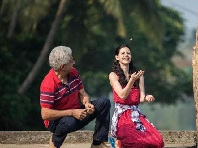Naseeruddin Shah and Kalki Koechlin in a still from Waiting. (YouTube) Naseeruddin Shah and Kalki Koechlin in a still from Waiting. (YouTube)