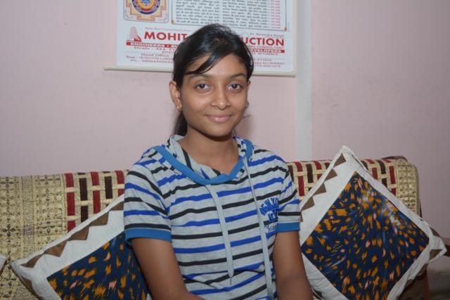 Yashika Gupta says it was 99% excitement and 1% nervousness as she had done well in the CBSE examinations and was expecting nothing less than a 10 Cumulative Grade Points Average (CGPA). (Sheeraz Rizvi/HT photo) Yashika Gupta says it was 99% excitement and 1% nervousness as she had done well in the CBSE examinations and was expecting nothing less than a 10 Cumulative Grade Points Average (CGPA). (Sheeraz Rizvi/HT photo)