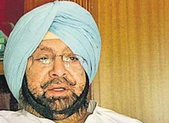 Punjab Congress chief Captain Amarinder Singh. (HT File Photo) Punjab Congress chief Captain Amarinder Singh. (HT File Photo)