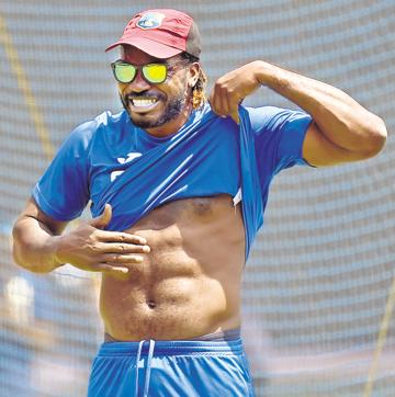 West Indies player Chris Gayle too has had a lean season going for him. (Hindustan Times)