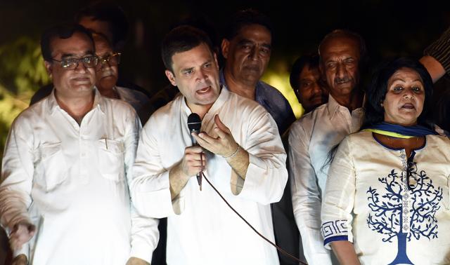 Rahul Gandhi is already in control of the party’s daily affairs while also making an effort to reach out to allies, Congress leaders have said amid renewed talk of the 45-year-old’s elevation to the party top job.. (Photo by Sonu Mehta / Hindustan times) (Hindustan Times) Rahul Gandhi is already in control of the party’s daily affairs while also making an effort to reach out to allies, Congress leaders have said amid renewed talk of the 45-year-old’s elevation to the party top job.. (Photo by Sonu Mehta / Hindustan times) (Hindustan Times)