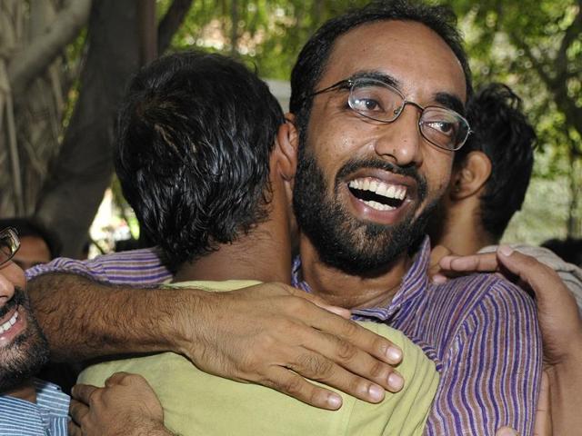 File photo Akbar Chaudhary who was found not guilty in a two year old sexual harassment case. (Sonu Mehta/HT Photo) File photo Akbar Chaudhary who was found not guilty in a two year old sexual harassment case. (Sonu Mehta/HT Photo)