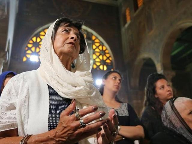Relatives of the victims of the crashed EgyptAir flight MS804 attend an absentee funeral mass at the main Cathedral in Cairo. (Reuters File Photo) Relatives of the victims of the crashed EgyptAir flight MS804 attend an absentee funeral mass at the main Cathedral in Cairo. (Reuters File Photo)