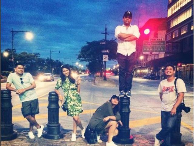 Sonaksi calls this ‘#monkeybusiness’. (Instagram)