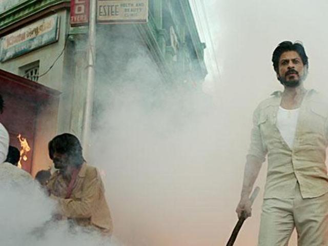 Shah Rukh Khan in a still from Raees. (YouTube) Shah Rukh Khan in a still from Raees. (YouTube)