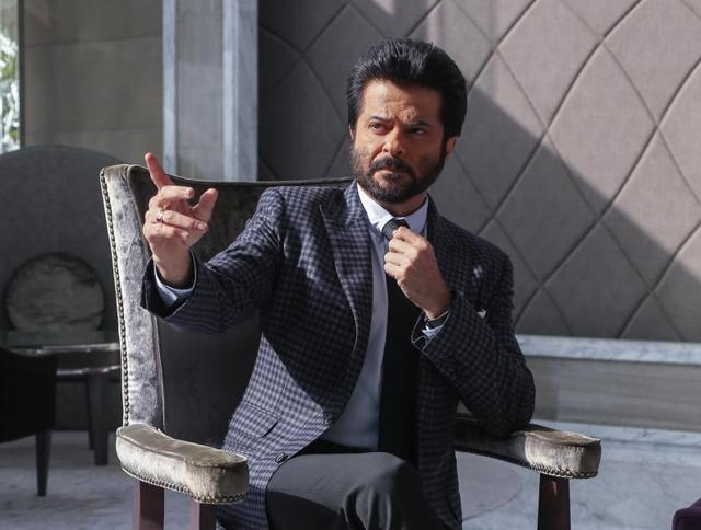 Actor Anil Kapoor gets candid with HT CITY .(Raajessh Kashyap/HT) Actor Anil Kapoor gets candid with HT CITY .(Raajessh Kashyap/HT)