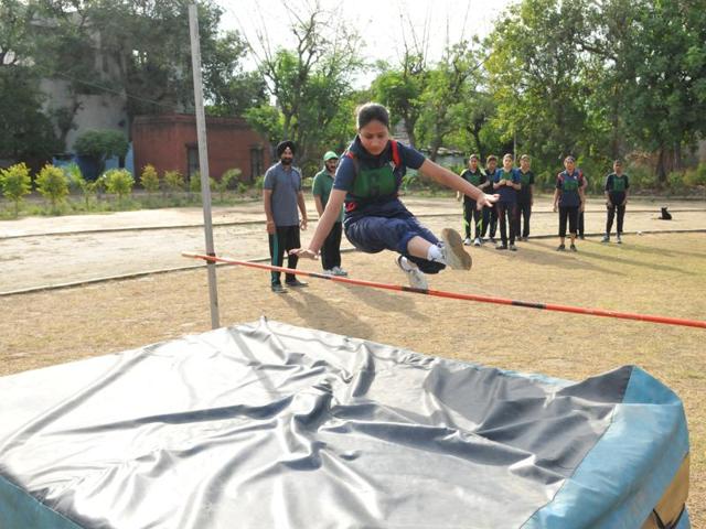 The camp was organised at Police Lines in Jalandhar on Monday. (Pardeep Pandit/HT Photo)