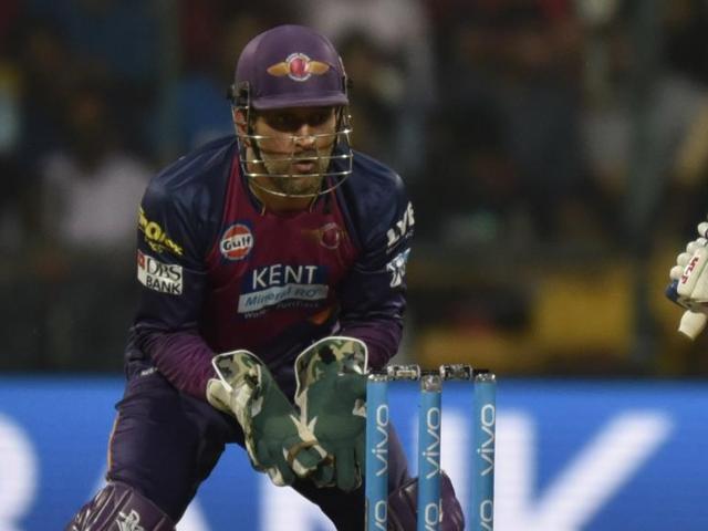 Rising Pune Supergiant's captain M S Dhoni was a key player for his team. (Virendra Singh Gosain/ HT Photo) Rising Pune Supergiant's captain M S Dhoni was a key player for his team. (Virendra Singh Gosain/ HT Photo)