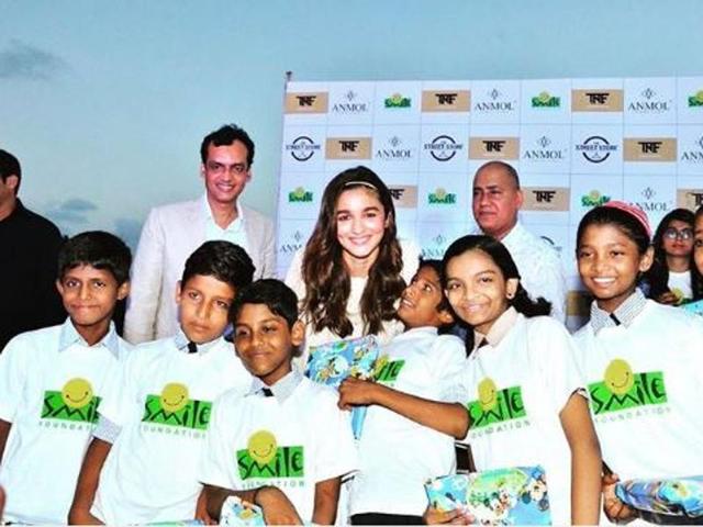 Alia Bhatt at a charity event in Mumbai. (Instagram)