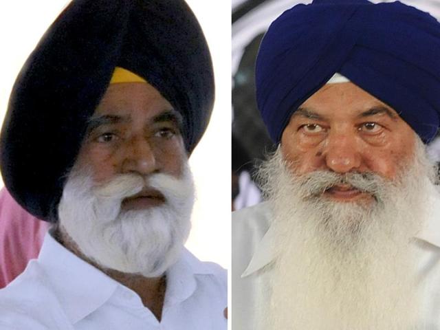Sarvan Singh Phillaur (left) and Ajit Singh Kohar (right) (HT File Photo) Sarvan Singh Phillaur (left) and Ajit Singh Kohar (right) (HT File Photo)