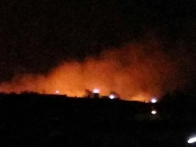 Multiple casualties in Indian army ammunition depot fire Multiple casualties in Indian army ammunition depot fire