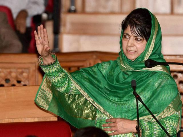 Jammu and Kashmir chief minister Mehbooba Mufti. (PTI) Jammu and Kashmir chief minister Mehbooba Mufti. (PTI)