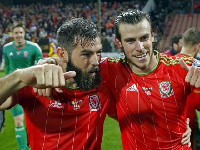 Gareth Bale (R) and Joe Ledley played a major role in Wales qualifying for its first major tournament since the 1958 World Cup. (Reuters) Gareth Bale (R) and Joe Ledley played a major role in Wales qualifying for its first major tournament since the 1958 World Cup. (Reuters)