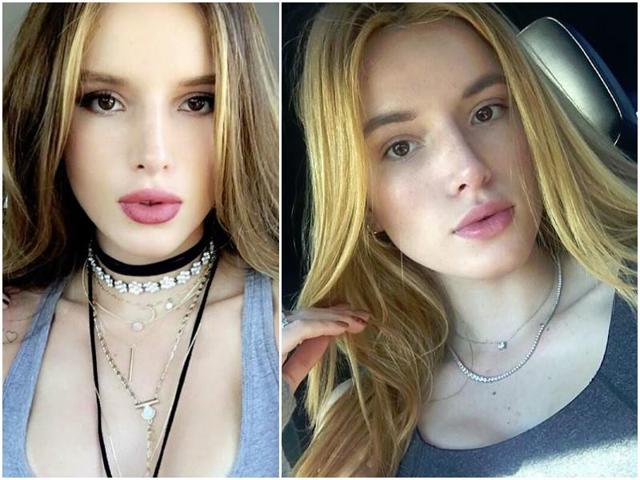 Bella Thorne looks even better in natural mode.